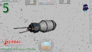 Kerbal Space Program Modded Career: Part 5 | Try, Try, Try Again