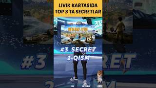 🤩 LIVIK KARTASIDAGI TOP3 SECRETLAR 2-QISM #pubg_mobile #shorts #pubg_lifehacks #tipsandtricks