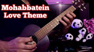 Valentine's Special - Mohabbatein Love Theme | Easy Ukulele Lesson