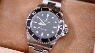 Rolex Submariner "No date" 14060 Unboxing & First Impressions