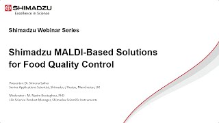 MALDI-Based Solutions for Food Quality Control