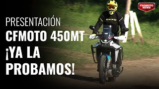 CFMOTO 450MT - Presentación y toma de contacto