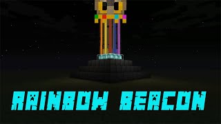 how to make a rainbow beacon