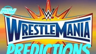 WrestleMania 33 (2017) Official Predictions and Match Card