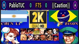 Street Fighter II': Champion Edition - pabloTUC VS  ((Csution))- FT5