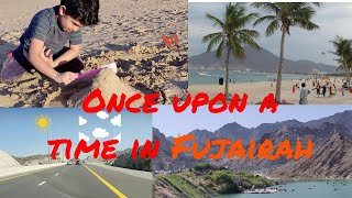 Kids trip to Fujairah | visiting Al Rafisah dam and khorfakkan beach| Sing along with me