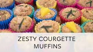 Healthy muffins recipe - Courgette and cinnamon | Heart Foundation NZ