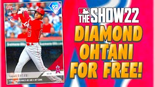 How to Get a FREE 92 DIAMOND SHOHEI OHTANI in MLB The Show 22