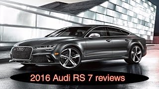 2016 Audi RS 7 review and 2015 [luxurycars]