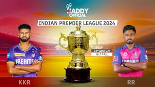 KKR vs RR T20 Match, Tuesday, 16th April, 2024, 7:30 PM Match Preview |