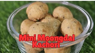 Mini Moongdal Kachori |Moong Dal Kachori Recipe for Diwali | Perfect Festive Snack| Khasta kachori