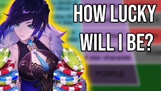 My Friends Bet On Yelan Roulette | Genshin Impact Summons