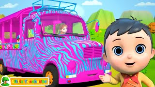 Safari dans la Jungle Roues sur Bus Rime Plus Chansons pour Bébés.mov