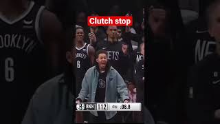 Ben Simmons with the clutch stop and assist #nba #hoops #basketball #nets