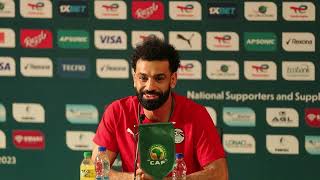 Afcon 2023: Cape Egypt press conference for Cape Verde (Mohammed Salah speaks)