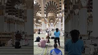 Masjid e Nabvi beautiful inside view #مسجد_نبوی_صلی_اللہ_علیہ_وسلم #shortvideo #viral