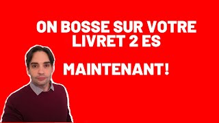 Nouvelle Séance Livret 2 ES : On se motive! Objectif Janvier 2023!