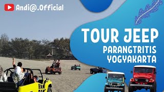 WISATA JEEP DIJOGJA || Pantai Parangtritis - Gumuk Pasir - Parang Kusumo || Liburan Seru di Jogja