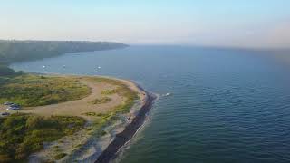 Fog Rolling in - Portsmouth, Rhode Island, USA - DJI Mavic Pro