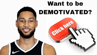 Ben Simmons Ad of DEMOTIVATION