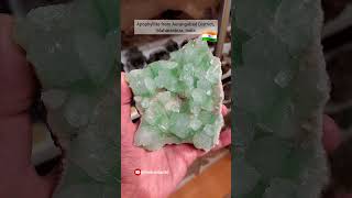 😲Apophyllite, Aurangabad District, Maharashtra, India #shorts #minerals #crystals #gems #rock