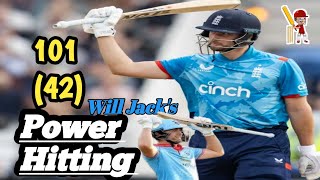 Will Jacks Power Hitting 101 (42) Balls || Cricket  Highlights || Kptaan Crico