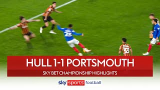 Murphy rescues point for Pompey | Hull 1-1 Portsmouth | Championship highlights