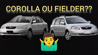 TOYOTA COROLLA OU TOYOTA FIELDER | QUAL ESCOLHER??