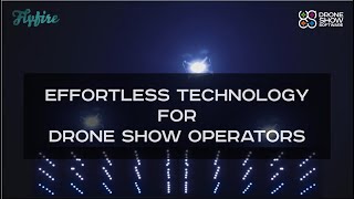 Drone show as a platform for technological collaboration