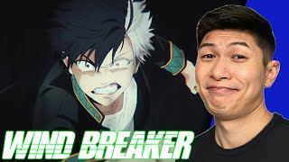 PRETTY DECENT OPENING?! | Wind Breaker Episode 1 Reaction