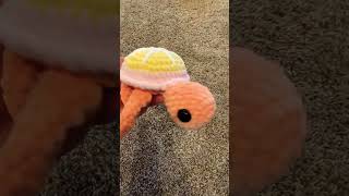 Pink lemonade turtle!!!! 😆🩷🩷🩷 #crochet #shorts