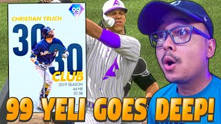 NEW 99 CHRISTIAN YELICH GOES DEEP IN HIS GAMEPLAY! MLB The Show 21 Diamond Dynasty