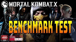 Mortal Kombat X  - A10 9700 & RX550 1080p Gameplay Benchmark Test