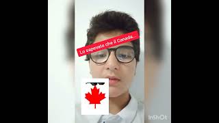 Lo sapevate che il Canada...