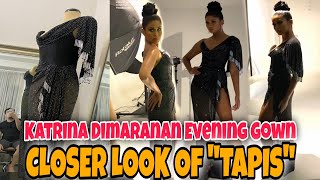 Closer Look Of Katrina Dimaranan "Tapis" Evening Gown / Miss Universe Philippines 2021