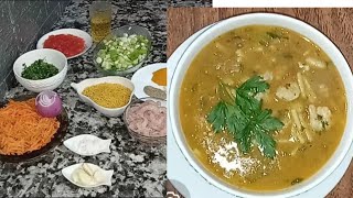 شوربة البورو،(الكراث) لذيذة وصحية