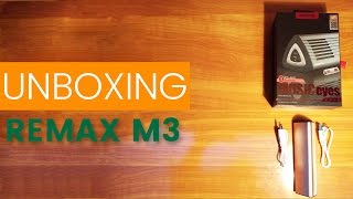 Unboxing boxă bluetooth Remax M3