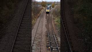 43182 and 43183 working 1B84 from Aberdeen to Edinburgh Waverley #shorts #train #class43 #hst.