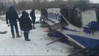 Видео аварии и спасения в ДТП в Забайкалье