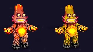 My Singing monsters Kayna all island sound and animation but with yellow version #msm