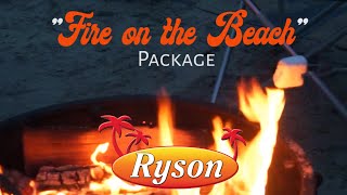 Fire on the Galveston Beach Concierge Package | Ryson Vacation Rentals featuring GCC