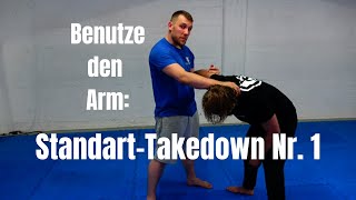 Standardposition mit Armkontrolle: So funktioniert ein Takedown