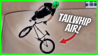 CRAZY TAILWHIP AIR AT AREA 51 SKATEPARK!