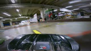 Driving a Senton on a concrete race track (Fullspeed RC, Hakkila)