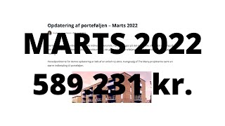 Opdatering af porteføljen - Marts 2022 [+43.208 kr]