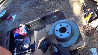 How To Replace Rear Brake Pads and Rotors on Chrysler 300 Dodge Charger