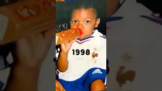 Évolution de Kilian Mbappé #mbappe  #kilianmbappe #evolution #short