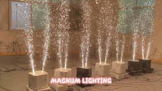 Do you love the rotating cold firework machine?