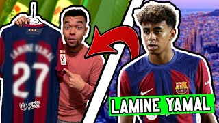 I Recreated Lamine Yamal's FC Barcelona Shirt!