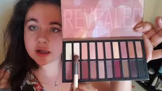 Makeup tutorial on revealed 2 pallete